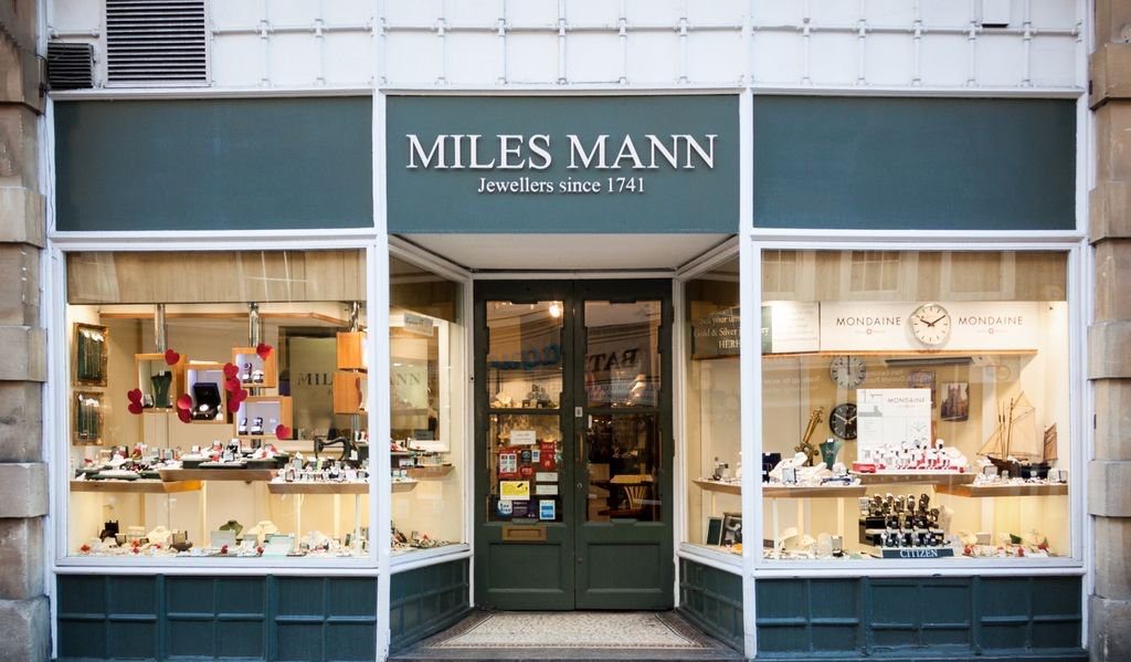 Miles Mann shopfront Miles Mann shopfront