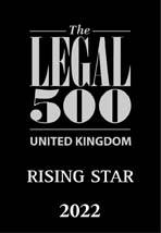 The Legal 500 rising star 2022