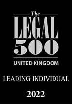 The Legal 500 leading individual 2022