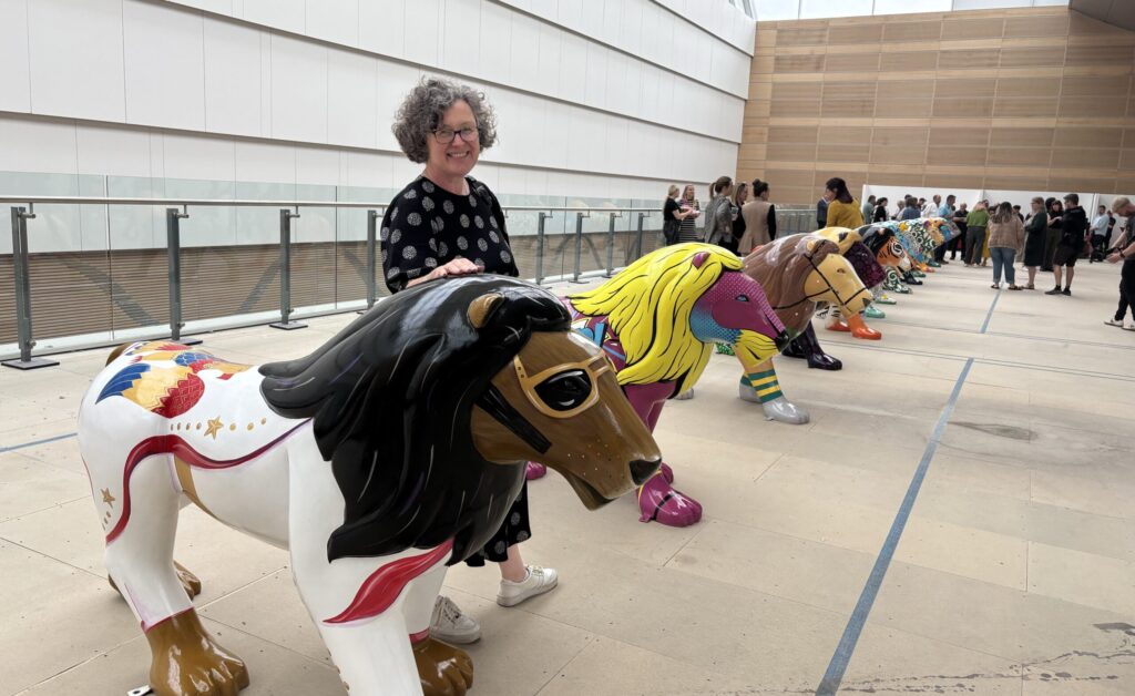 Willans' managing partner Bridget Redmond with The King Lions at Large 2025